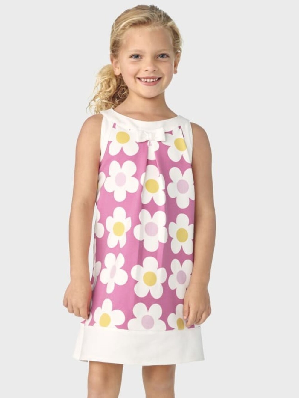 Gymboree Girls Daisy Pink Ponte Shift Dress Spring Celebrations Size 12 NEW RARE